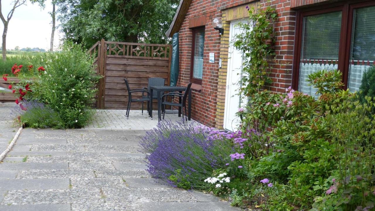 Ferienwohnung Haus NordGlück Butjadingen Exterior foto